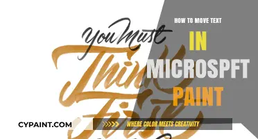 Mastering Text Movement in Microsoft Paint: A Step-by-Step Guide