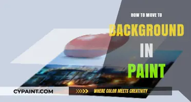 Mastering Paint: Effortlessly Move Objects to Background Layer