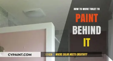 Easy Steps to Move Your Toilet for Painting Behind It