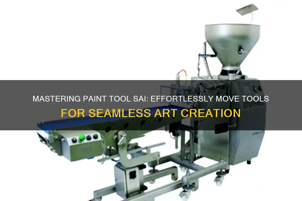 how to move tools around paint tool sai