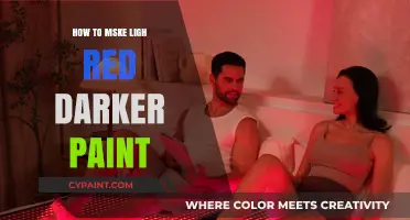 Deepening Light Red: Techniques to Darken Paint for Richer Tones