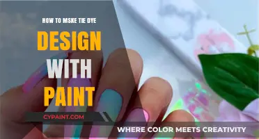 Creative Tie Dye: Painting Vibrant Designs with Acrylics at Home