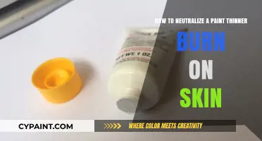 Treating Paint Thinner Burns: Quick Action for Skin