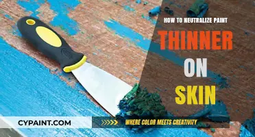 Quick Tips to Safely Neutralize Paint Thinner on Skin