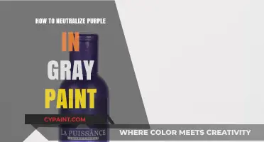 Neutralize Purple Tones in Gray Paint: Expert Tips and Techniques