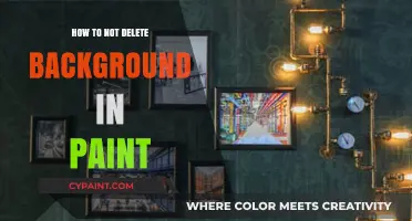 Master Paint: Keep Your Background Intact with These Simple Tips