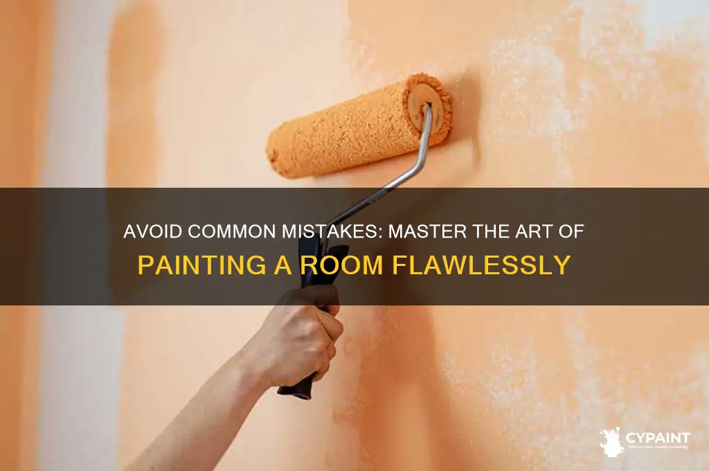 how to not mess up painting a room
