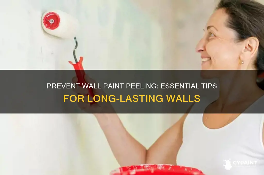 how to not peel paint of fwall