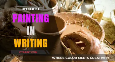 Mastering Art Description: How to Note a Painting in Writing