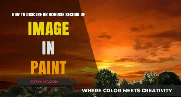 Mastering Image Editing: Obscuring Sections in Paint