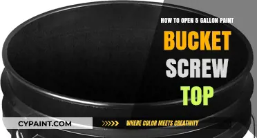 Opening a Paint Bucket: Easy Steps to Success