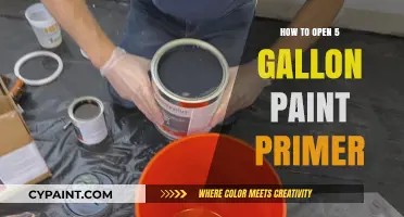 Easy Steps to Safely Open 5-Gallon Paint Primer Containers