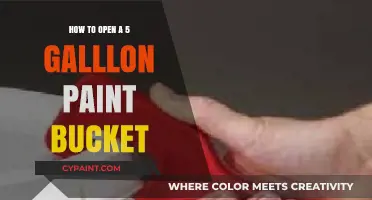 Mastering the Art of Opening a 5-Gallon Paint Bucket Effortlessly