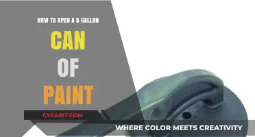 Opening a Massive Paint Can: Easy Steps to Follow