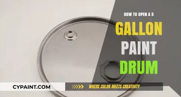 Mastering the Art of Opening a 5-Gallon Paint Drum Safely