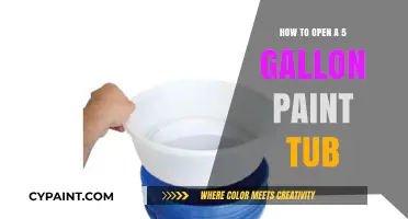 Effortlessly Open 5-Gallon Paint Tubs: Step-by-Step Guide for Easy Access