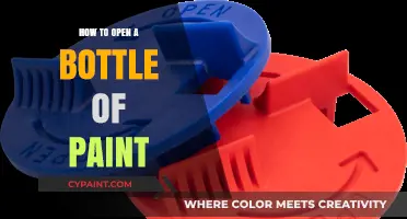 Mastering the Art: Effortlessly Opening a Bottle of Paint
