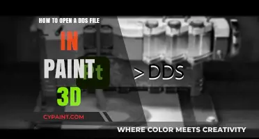 Opening DDS Files: Paint 3D Method