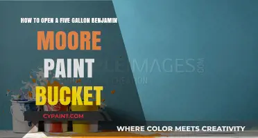 Effortlessly Open Your Benjamin Moore Paint Bucket: A Quick Guide
