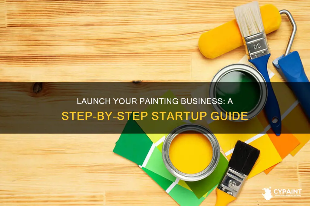 how to open a new painting business
