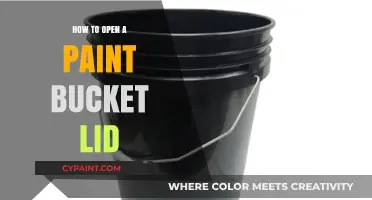 Mastering the Art of Opening Paint Bucket Lids: A Simple Guide