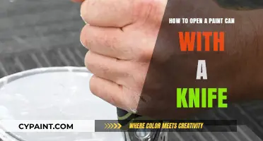 Knife Hacks: Opening Paint Cans with Ease