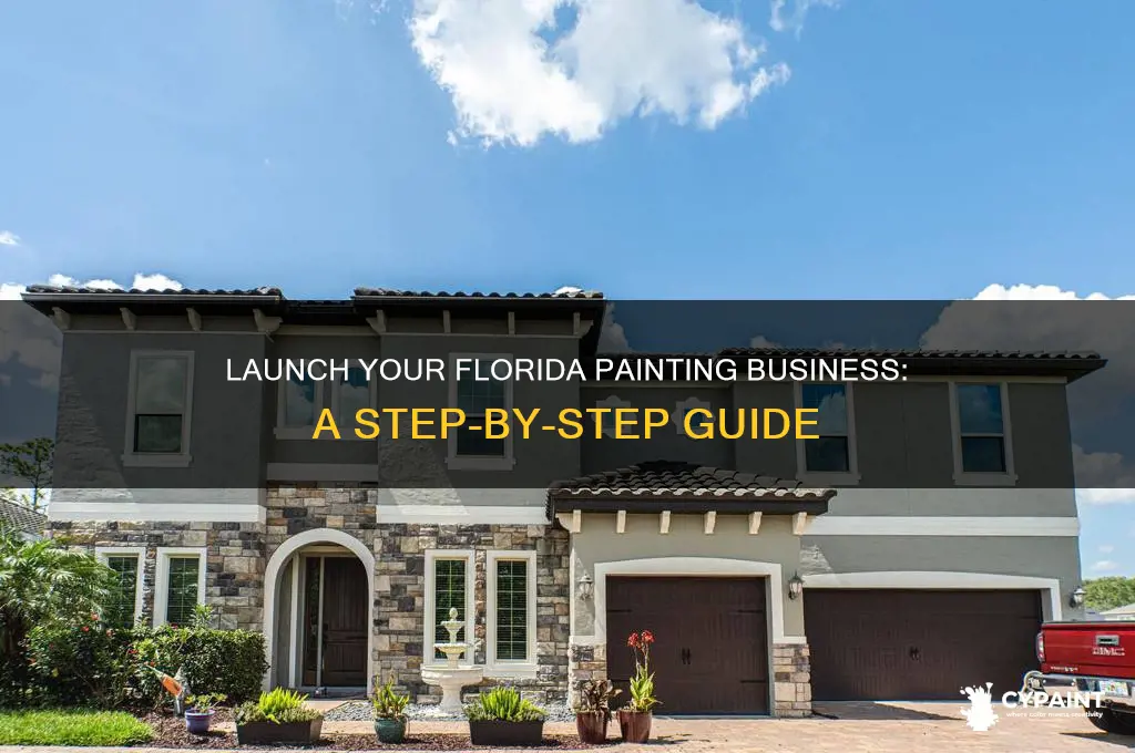 how to open a painting business in florida