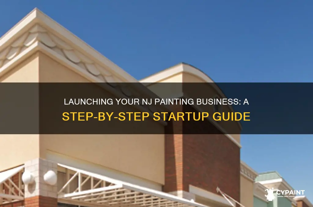 how to open a painting company in nj