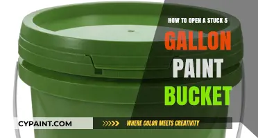 Opening a Stuck Paint Bucket: Quick and Easy Fixes