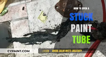 Quick Fix: Unclogging Stuck Paint Tubes with Simple Household Tools