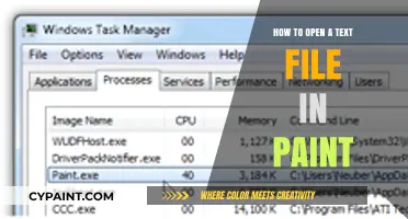 Open Text Files in Paint: A Creative Guide for Beginners