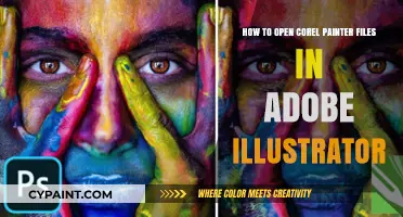 Opening Corel Painter Files: Adobe Illustrator Guide