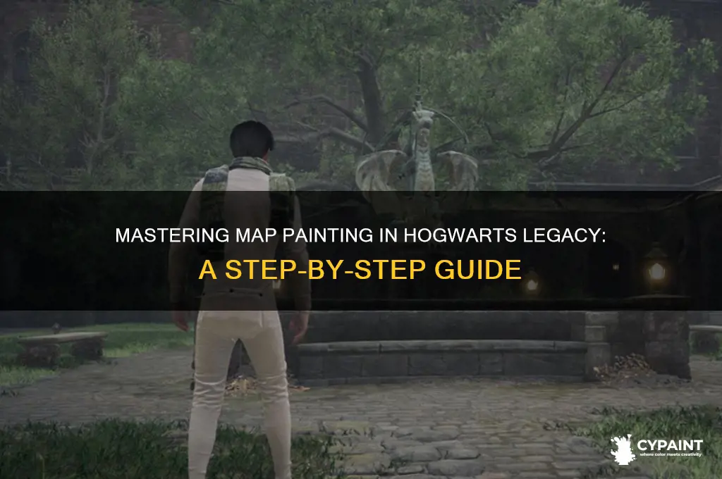 how to open map painting hogwarts legacy