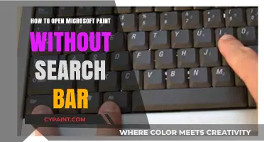 Quickly Access Microsoft Paint Without Using the Search Bar