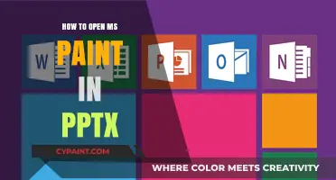 Quick Guide: Opening MS Paint in PowerPoint PPTX Files
