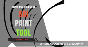 Opening New Tabs in Sai Paint Tool: A Guide