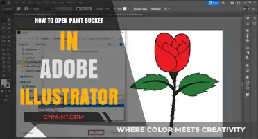 Mastering Adobe Illustrator: Effortlessly Open the Paint Bucket Tool