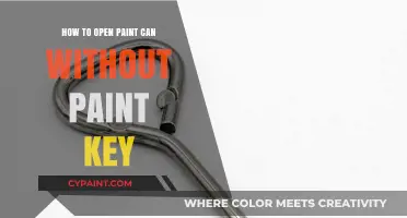 Unlocking Creativity: A Guide to Opening Paint Cans Without a Key