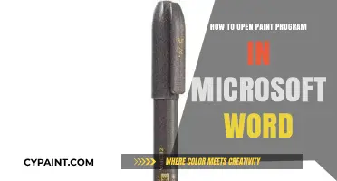 Open Paint Program in Microsoft Word: A Simple Step-by-Step Guide