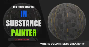 Opening SBSAR Files in Substance Painter: A Step-by-Step Guide