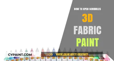 Mastering Scribbles 3D Fabric Paint: Easy Opening Tips & Tricks