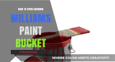 Easy Steps to Open a Sherwin Williams Paint Bucket Effortlessly