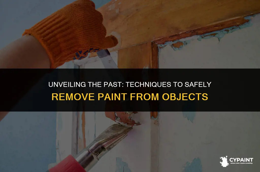 how to open something that has been covered in paint