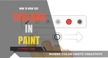 Mastering Paint: Quick Steps to Access the Text Toolbar
