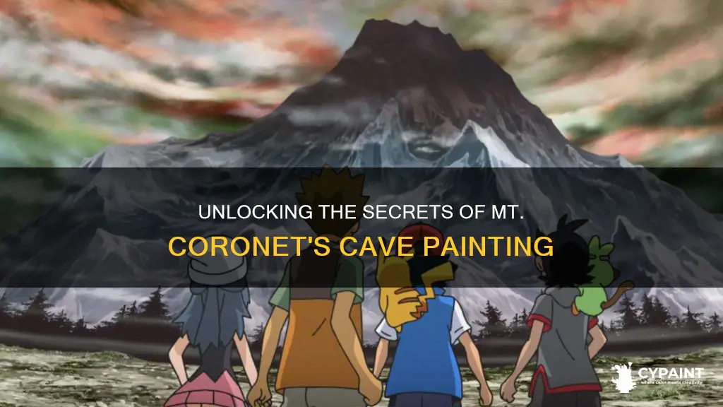 how to open the cave painting in mt coronet