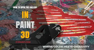 Accessing Your Gallery in Paint 3D: A Quick Step-by-Step Guide