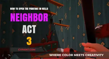 Unveiling the Hidden Art: A Guide to Hello Neighbor Act 3's Painting Puzzle