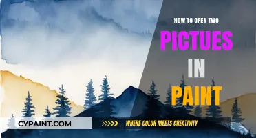 Open and Edit Two Pictures Simultaneously in Paint: A Quick Guide