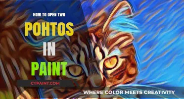 Open and Edit Two Photos Simultaneously in Paint: A Quick Guide