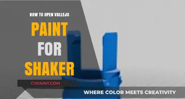 Mastering Vallejo Paint: Easy Steps to Open and Use Shaker Bottles